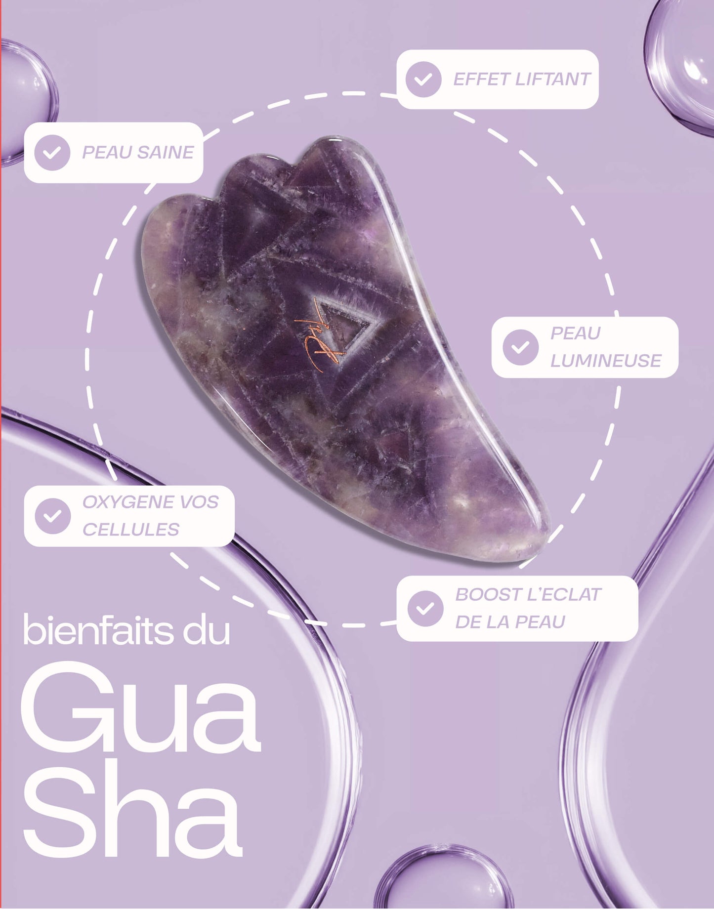 Gua Sha Corps Améthyste